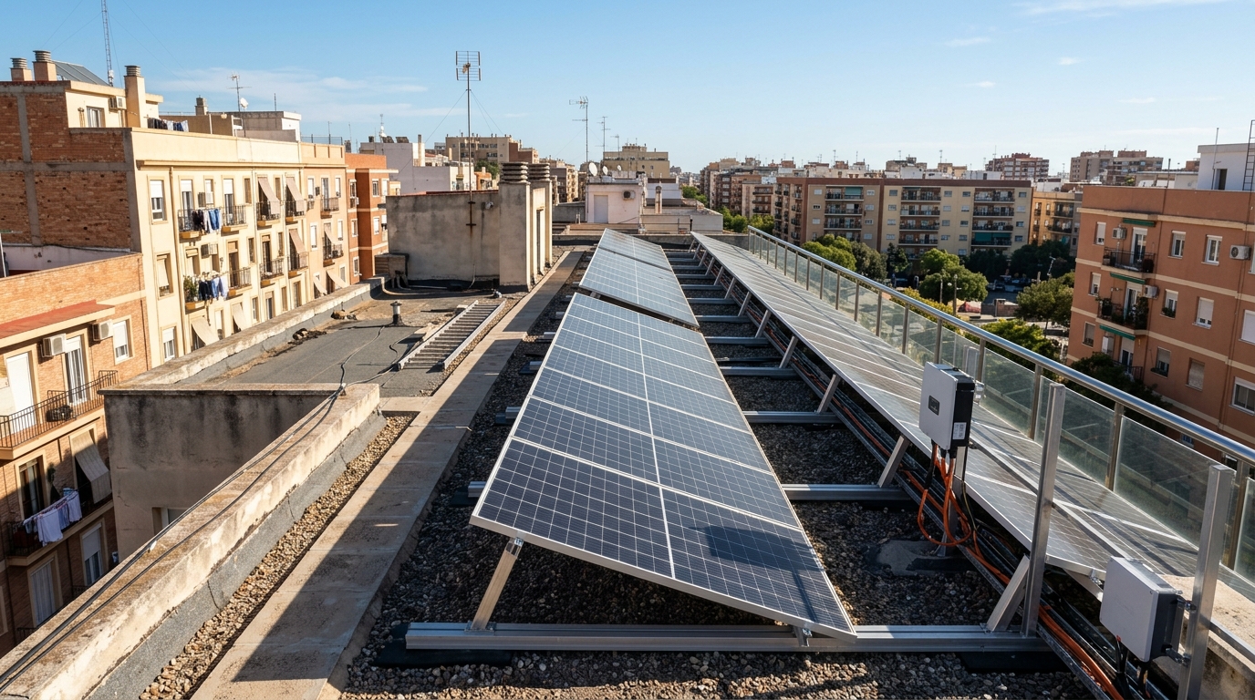 Placas solares en comunidades de vecinos 2026: Guía paso a paso para Administradores